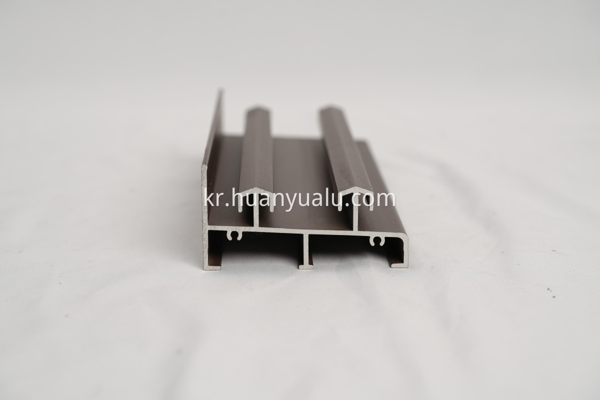 Spray painted door and window profiles